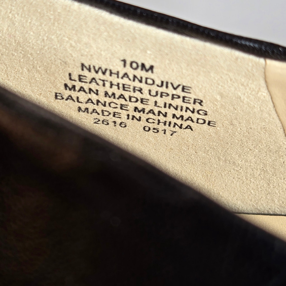 Nine West Handjive Almond Toe Black Leather 4" Pumps Heels Size 10 - Picture 7 of 10